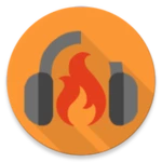 burn-in audio android application logo